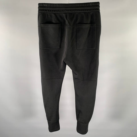 HELMUT LANG Size S Black Modal Sweatpants Casual Pants