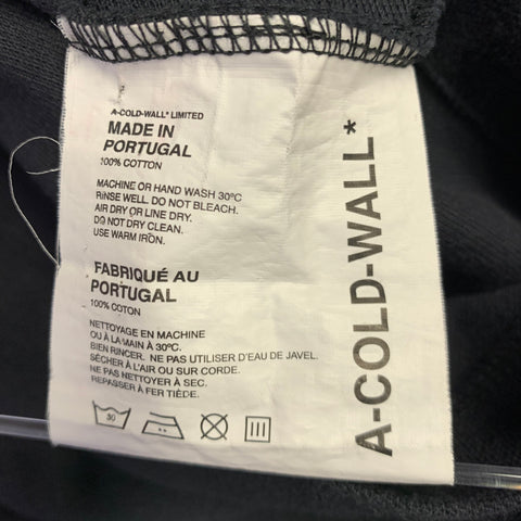 A-COLD-WALL Size M Black Cotton 3/4 Sleeves Pullover