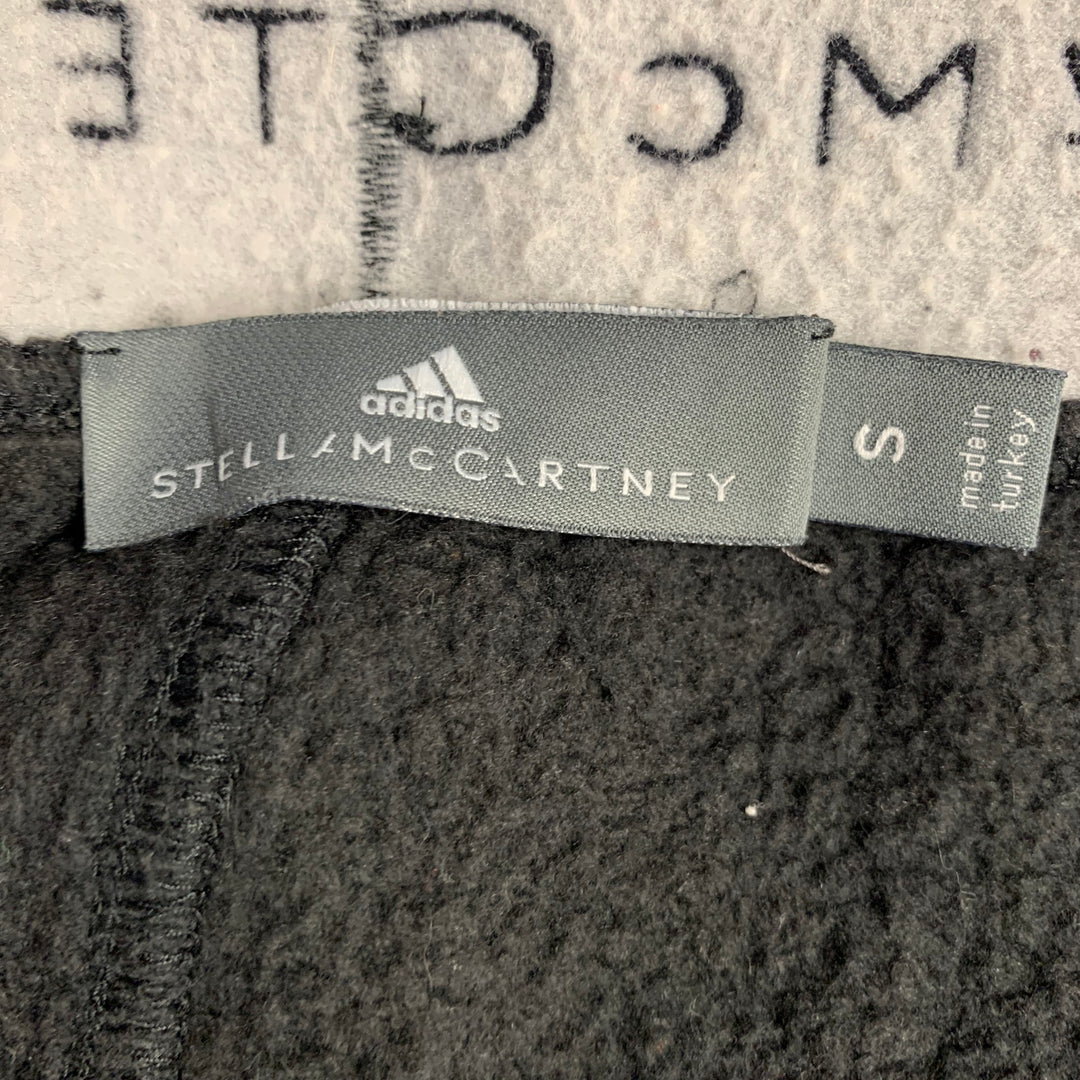 STELLA McCARTNEY Size S Black White Cotton Polyester Elastic Waistband Shorts