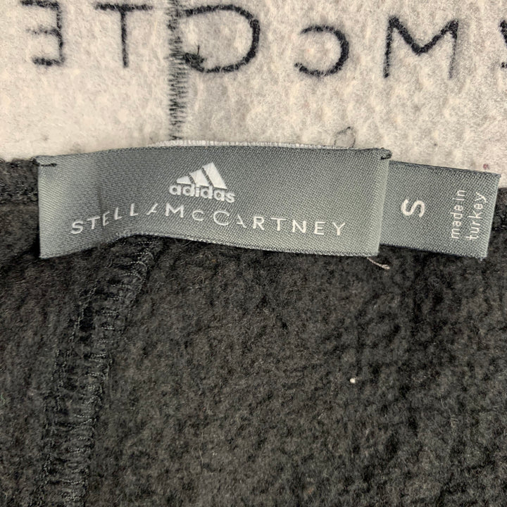 STELLA McCARTNEY Size S Black White Cotton Polyester Elastic Waistband Shorts