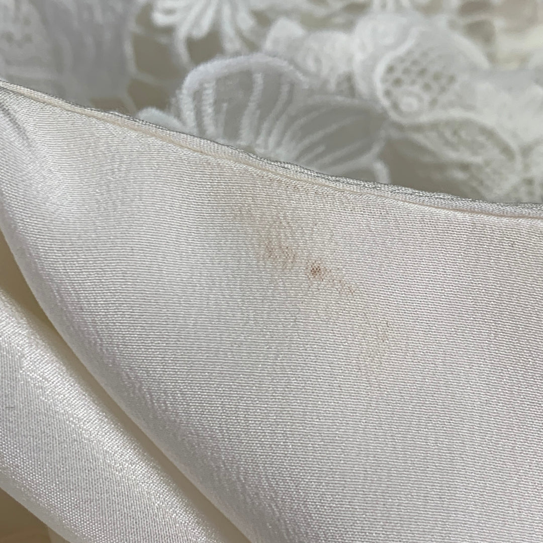 JASON WU COLLECTION Size 0 White Guipure Cotton Lace Overlay Blouse