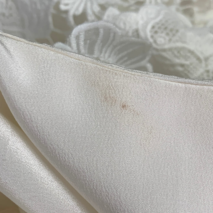 JASON WU COLLECTION Size 0 White Guipure Cotton Lace Overlay Blouse