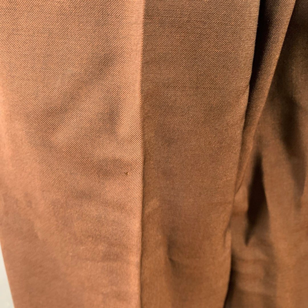ACNE STUDIOS Size M Brown Wool Mohair Elastic Waistband Casual Pants