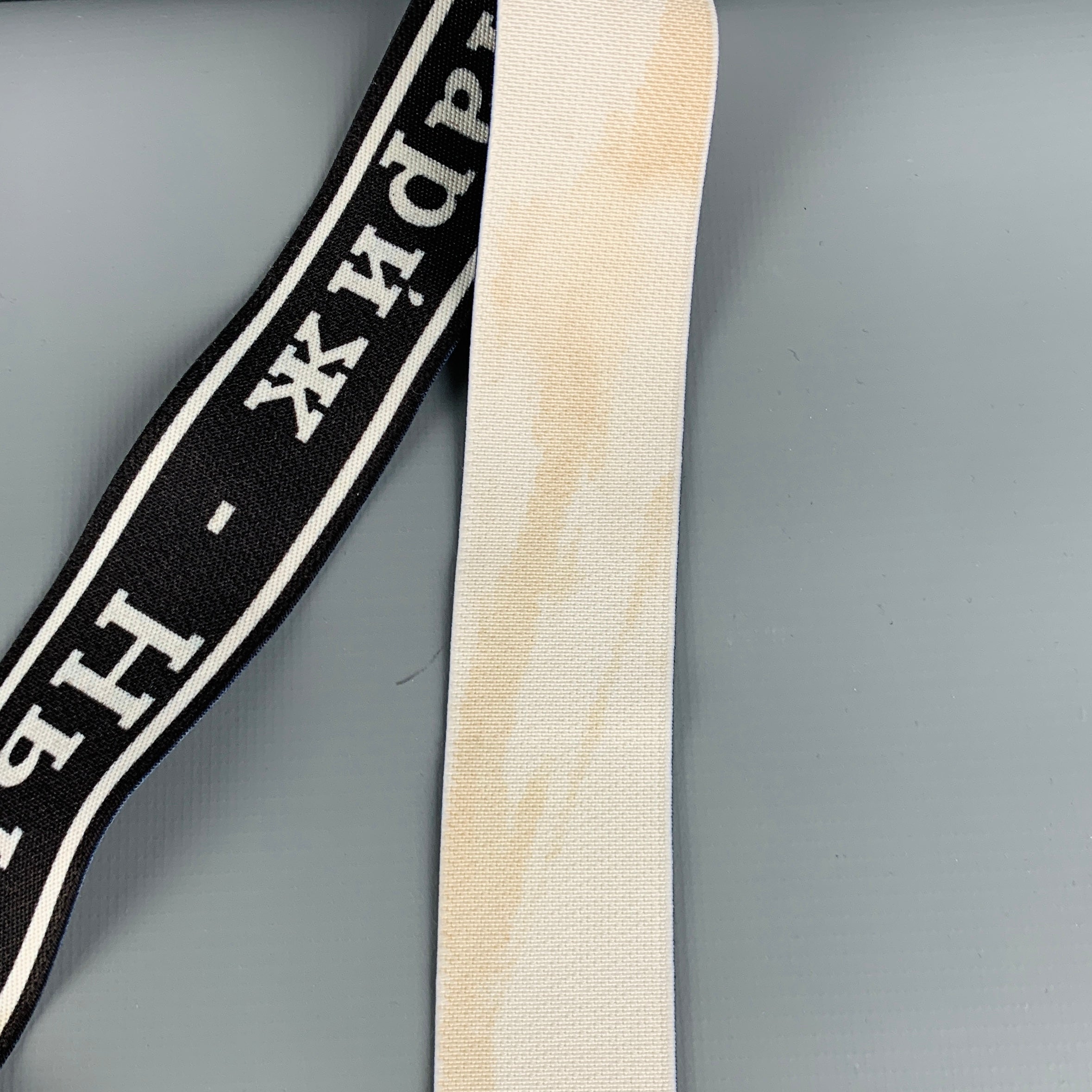 【正規取扱店】 JEAN PAUL Sui – Suspenders Print White Black GAULTIER 小物