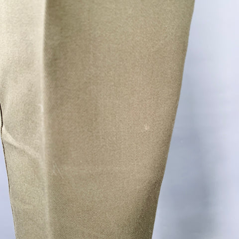 VALENTINO Size 30 Olive Neon Cotton Cargo Pockets Casual Pants