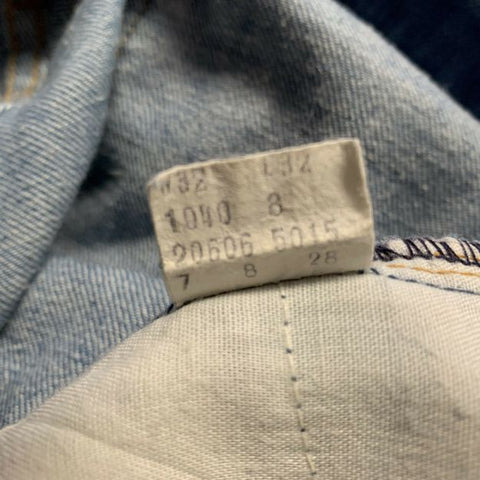 LEVI'S Orange Tab Size 32 Blue Wide Leg Jeans