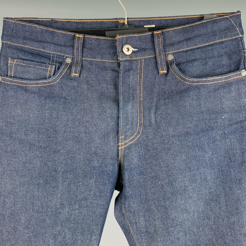 LEVI STRAUSS Size 29 Blue Cotton Blend Slim Straight Five Pockets Jeans