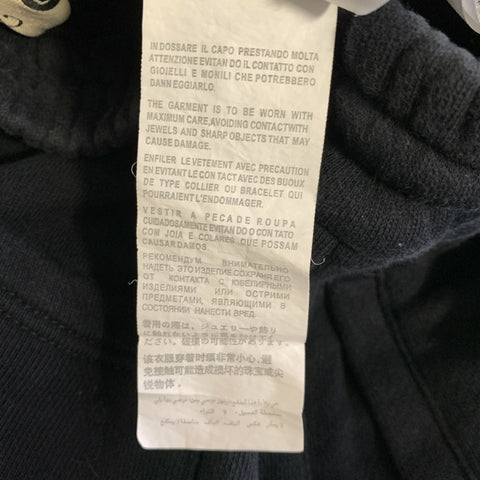 GUCCI Size L Black Cotton Sweatpants Casual Pants