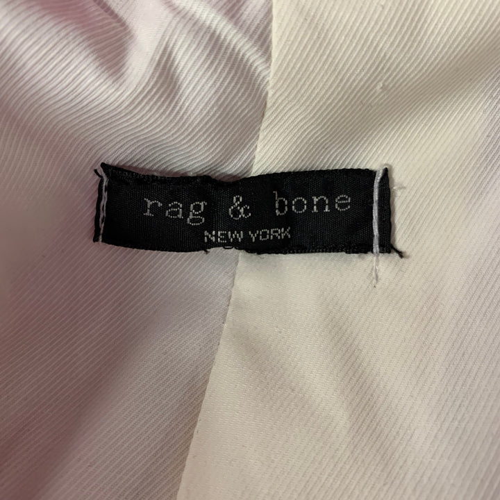 RAG & BONE Size M Pink Wool Notch Lapel Jacket