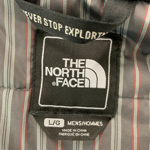 THE NORTH FACE Size L Black Polyester Padded Coat