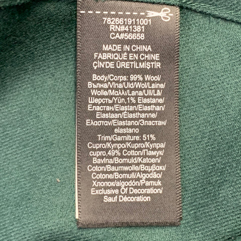 RRL by RALPH LAUREN Size XL Green Multi Color Embroidery Western Long Sleeve Shirt