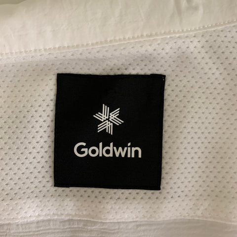 GOLDWIN Size L White Polyester One Pocket Short Sleeve Shirt