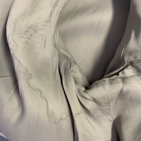 BOTTEGA VENETA Size 42 Grey Suede Zip Up Jacket
