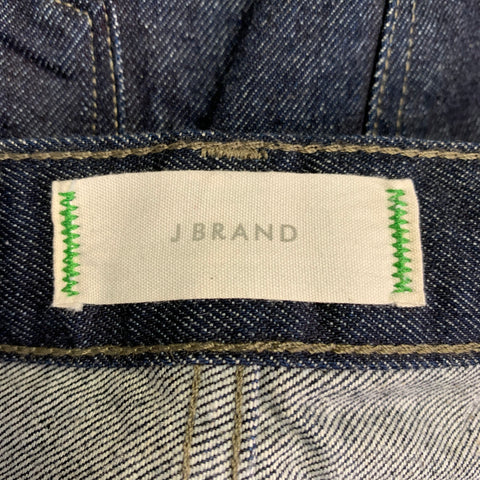 J.BRAND Taille 31 Jean Tyler Bleu Indigo en Coton Selvedge