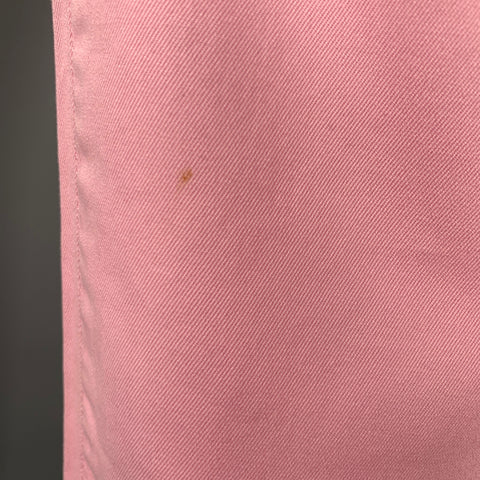 RALPH LAUREN Size 32 Pink Pastel Cotton Elastane Zip Fly Casual Pants