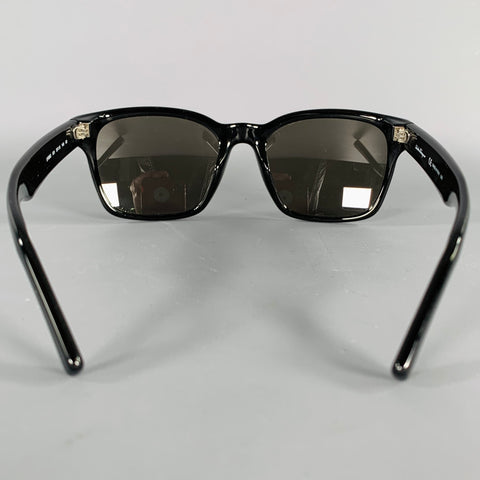 SALVATORE FERRAGAMO Black Acetate Sunglasses