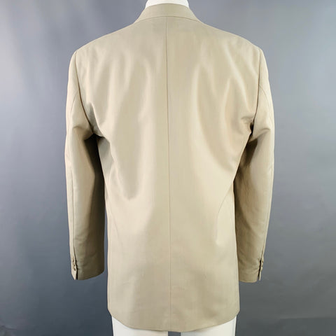 OUR LEGACY Size 40 Khaki Polyester Blend Single Button Notch Lapel Sport Coat