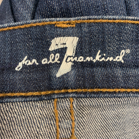 7 FOR ALL MANKIND Size 30 Paxtyn Indigo Wash Denim Zip Fly Jeans