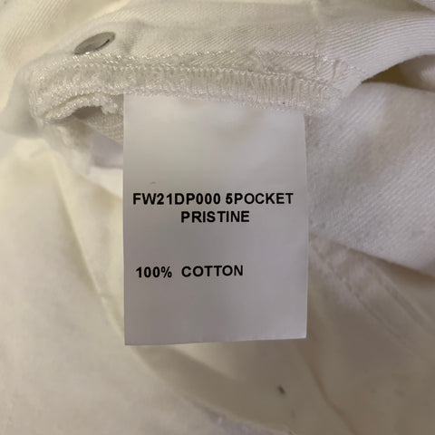 AIME LEON DORE Size 29 White Solid Cotton Slim Jeans