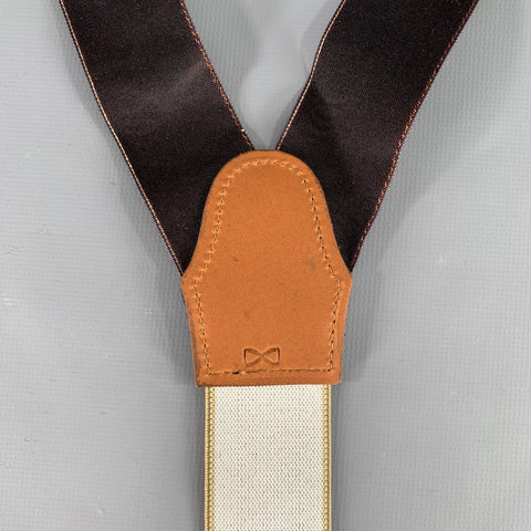 TRAFALGAR Black Multi Color Landmarks Suspenders