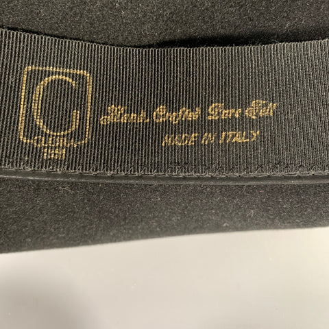 WORTH & WORTH Size 61 Black Hats