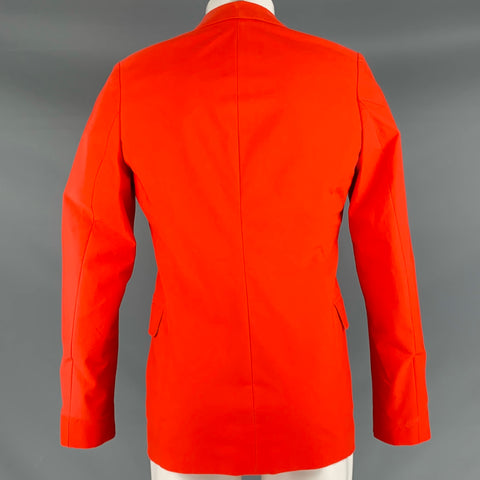ACNE STUDIOS Size 38 Orange Cotton Blend Sport Coat