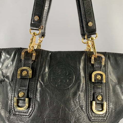 TORY BURCH Black Gold Bags