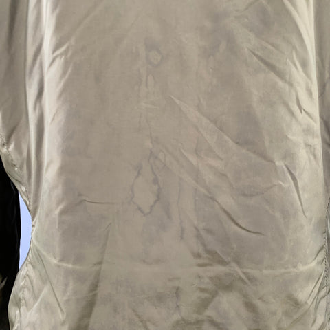 DIRK BIKKEMBERGS Taille L Veste en mélange de polyester vert olive