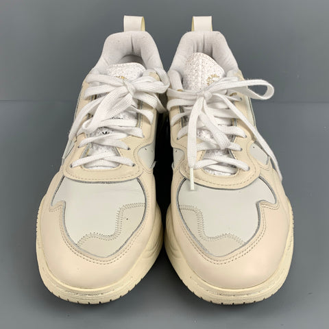 ADIDAS Supercourt RX Size 10 Cloud White Leather Athletic EE6328 Sneakers