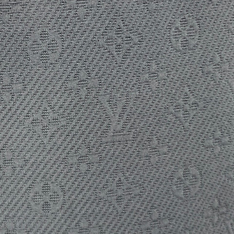LOUIS VUITTON Size L Grey LV Monogram Polyester Blend Sweatpants Casual Pants