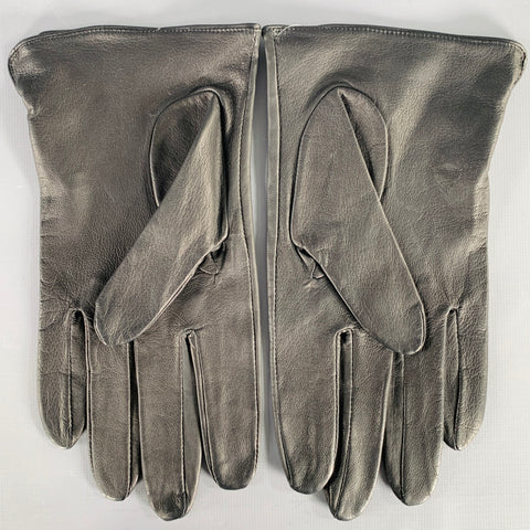 Gants en cuir noir VINTAGE