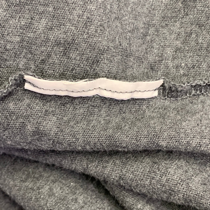 EMPORIO ARMANI Size S Grey Green Cotton Jersey Crew Neck T-shirt