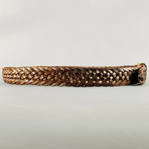 POLO by RALPH LAUREN Size 36 Brown Woven Leather Belt