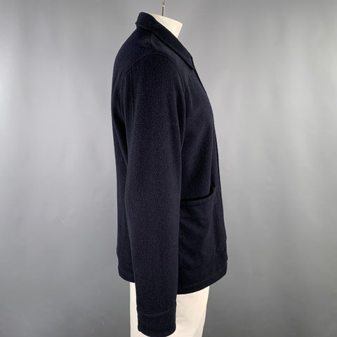 Veste boutonnée OUR LEGACY taille 40 en laine, polyester et cachemire noir marine