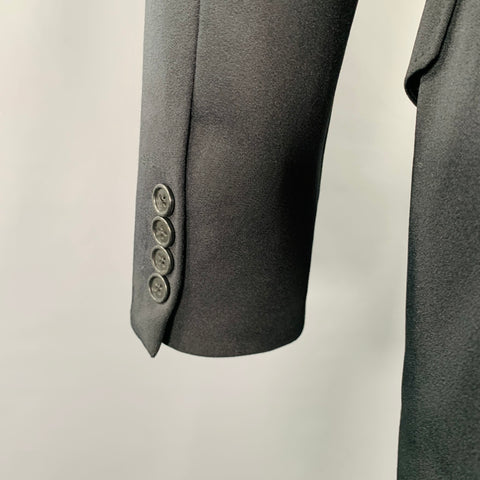 ALEXANDER MCQUEEN Taille 38 Veste de sport en mélange de polyester noir