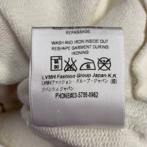 GIVENCHY Size S Cream Red Cotton -GV World Tour- Graphic Sweatshirt