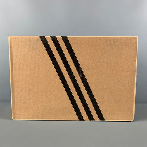 ADIDAS x HENDER SCHEME Size 10.5 Tan Black Mixed Materials Leather Lace Up Sneakers
