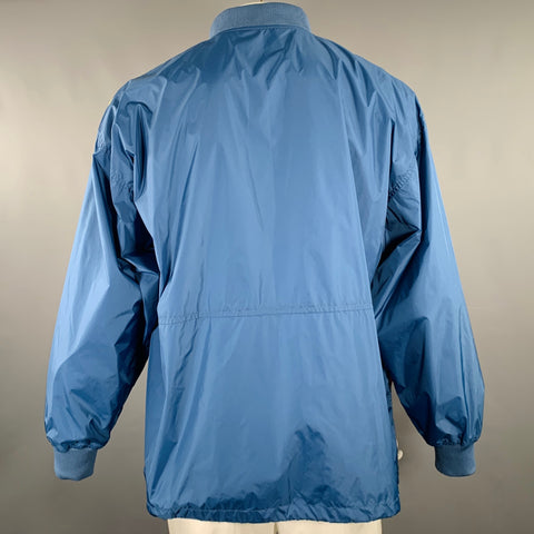 BEAMS PLUS Size XL Blue Yellow Red Color Block Nylon Jacket