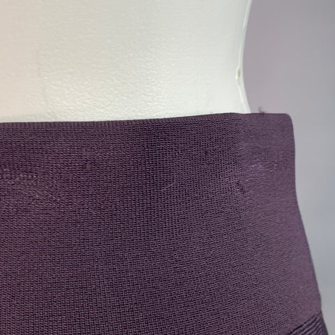 TED BAKER Size S Purple Viscose Blend Circle Knee Length Skirt