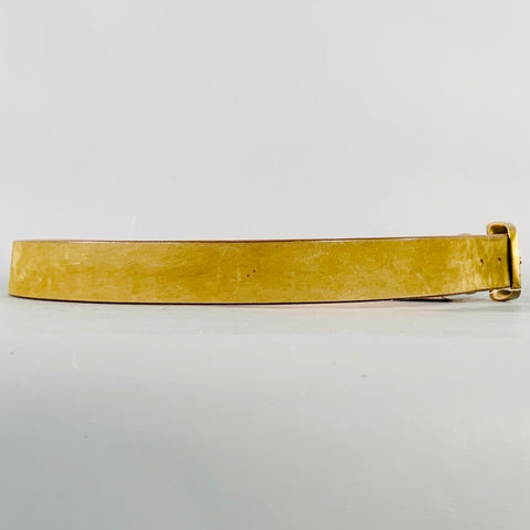 CLAUDIA MAY Size M Green Sage Suede Belt