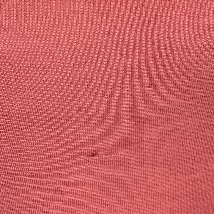 CHRISTIAN DIOR Size 4 Pink Cashmere Contrast Trim Turtleneck Cardigan Set