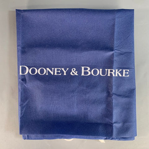 DOONEY BOURKE Brown Mustard Pebble Grain Leather Handbag