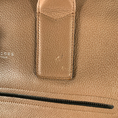 MARC JACOBS Tan Pebble Grain Leather Satchel HandBags