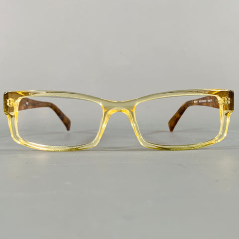 BOOTH & BRUCE Yellow Cognac Acetate Eyewear Frames