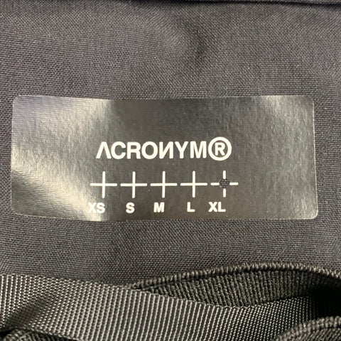 ACRONYM Size XL Black Polyamide Blend Windbreaker Jacket