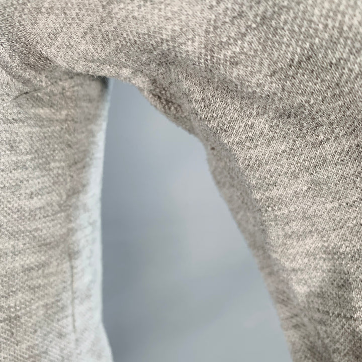 SCOTCH AND SODA Size M Grey Heather Cotton Blend Hooded Sweatshirt