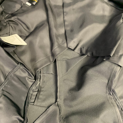 COMME des GARCONS Size M Black Nylon Asymmetrical Jacket Blazer