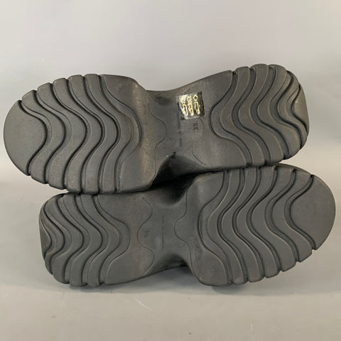SIMONE ROCHA SS2021 Size 5 Black White Sandals