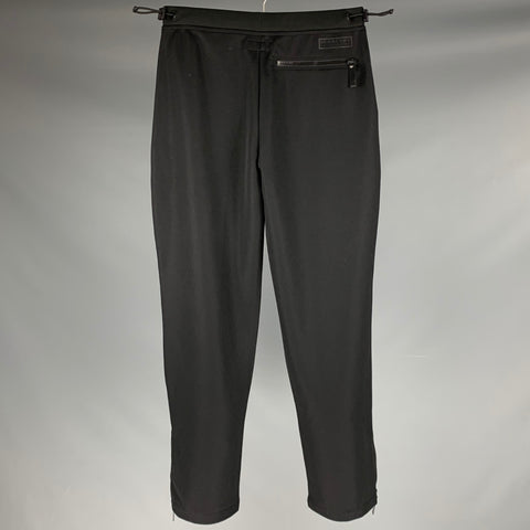 BURBERRY Size S Black Polyester Sweatpants Casual Pants