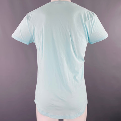 ORLEBAR BROWN Size M Blue Jersey Short Sleeve T-shirt